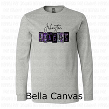 Load image into Gallery viewer, PREORDER CLOSES 6/14 (EXPECTED 6/30) JOHNSTON License Plate ADULT Long Sleeve T-Shirt

