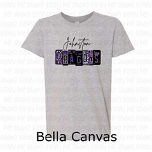 Load image into Gallery viewer, PREORDER CLOSES 6/14 (EXPECTED 6/30) JOHNSTON License Plate YOUTH T-Shirt
