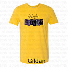 Load image into Gallery viewer, PREORDER CLOSES 6/14 (EXPECTED 6/30) JOHNSTON License Plate ADULT T-shirt
