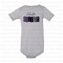 Load image into Gallery viewer, PREORDER CLOSES 6/14 (EXPECTED 6/30) JOHNSTON License Plate INFANT One Piece
