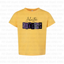 Load image into Gallery viewer, PREORDER CLOSES 6/14 (EXPECTED 6/30) JOHNSTON License Plate TODDLER T-Shirt
