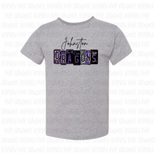 Load image into Gallery viewer, PREORDER CLOSES 6/14 (EXPECTED 6/30) JOHNSTON License Plate TODDLER T-Shirt
