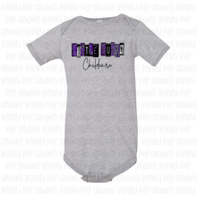 Load image into Gallery viewer, PREORDER CLOSES 6/14 (EXPECTED 6/30)  LITTLE HUSKY CHILDCARE License Plate INFANT One Piece
