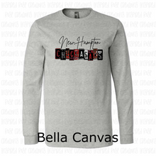 Load image into Gallery viewer, PREORDER CLOSES 6/14 (EXPECTED 6/30) NEW HAMPTON License Plate ADULT Long Sleeve T-Shirt
