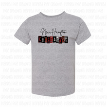 Load image into Gallery viewer, PREORDER CLOSES 6/14 (EXPECTED 6/30) NEW HAMPTON License Plate TODDLER T-Shirt
