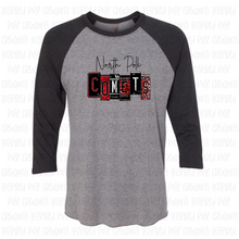 Load image into Gallery viewer, PREORDER CLOSES 6/14 (EXPECTED 6/30)  NORTH POLK License Plate ADULT 3/4 Sleeve Raglan

