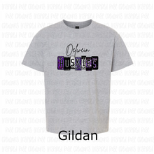 Load image into Gallery viewer, PREORDER CLOSES 6/14 (EXPECTED 6/30) OELWEIN License Plate YOUTH T-Shirt
