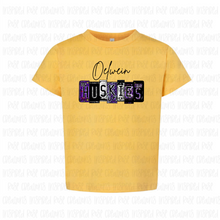 Load image into Gallery viewer, PREORDER CLOSES 6/14 (EXPECTED 6/30) OELWEIN License Plate TODDLER T-Shirt
