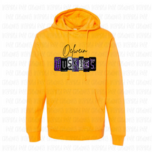 Load image into Gallery viewer, PREORDER CLOSES 7/19 (EXPECTED 8/16) OELWEIN License Plate ADULT Hooded Sweatshirt
