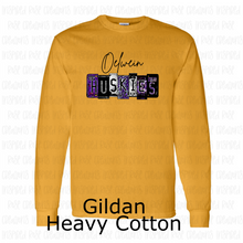 Load image into Gallery viewer, PREORDER CLOSES 6/14 (EXPECTED 6/30) OELWEIN License Plate ADULT Long Sleeve T-Shirt
