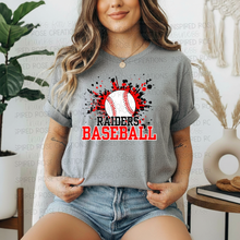 Load image into Gallery viewer, PREORDER CLOSES 6/7 (EXPECTED 6/28) Raiders Baseball Splatter
