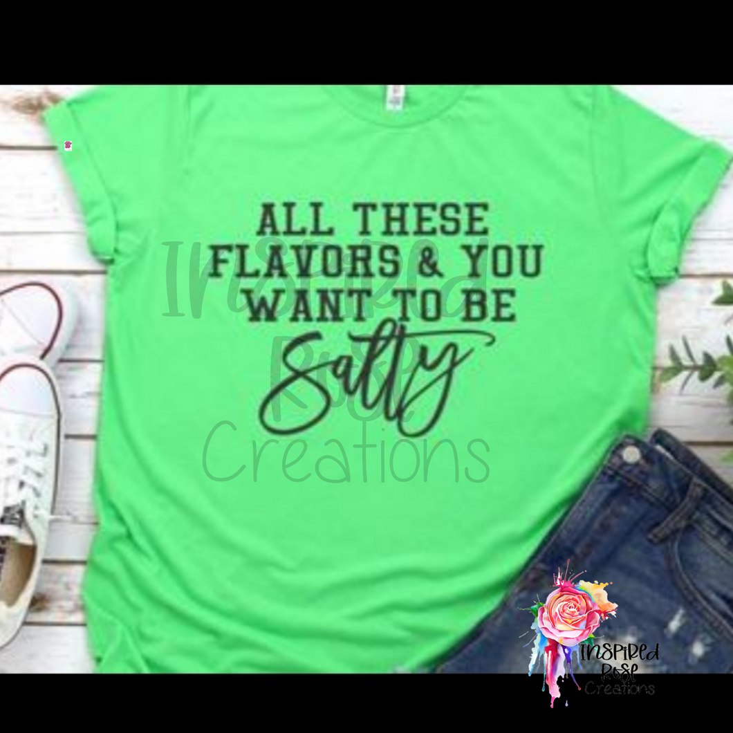 14. All These Flavors - Salty - Design Choice