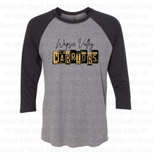 Load image into Gallery viewer, PREORDER CLOSES 6/14 (EXPECTED 6/30) WAPSIE License Plate ADULT 3/4 Sleeve Raglan
