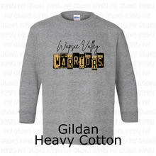 Load image into Gallery viewer, PREORDER CLOSES 6/14 (EXPECTED 6/30)  WAPSIE License Plate YOUTH Long Sleeve T-Shirt
