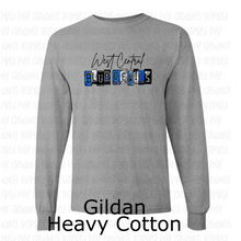 Load image into Gallery viewer, PREORDER CLOSES 6/14 (EXPECTED 6/30) WEST CENTRAL License Plate ADULT Long Sleeve T-Shirt
