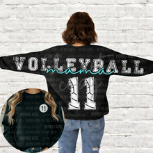 Load image into Gallery viewer, PREORDER Volleyball Mama and Oversized Back
