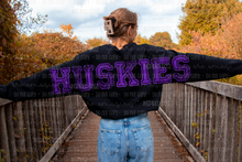 Load image into Gallery viewer, Huskies Vintage Mascot and Oversized Back CLOSES 3/28
