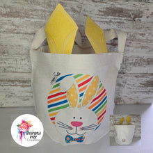 Load image into Gallery viewer, Canvas Easter Basket
