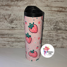 Load image into Gallery viewer, PREORDER 20 oz Skinny Sub Tumbler Strawberries
