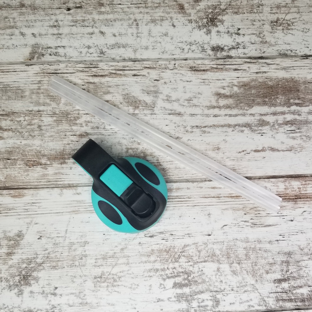 Hydro Waterbottle Replacement Lid & 2 Straws