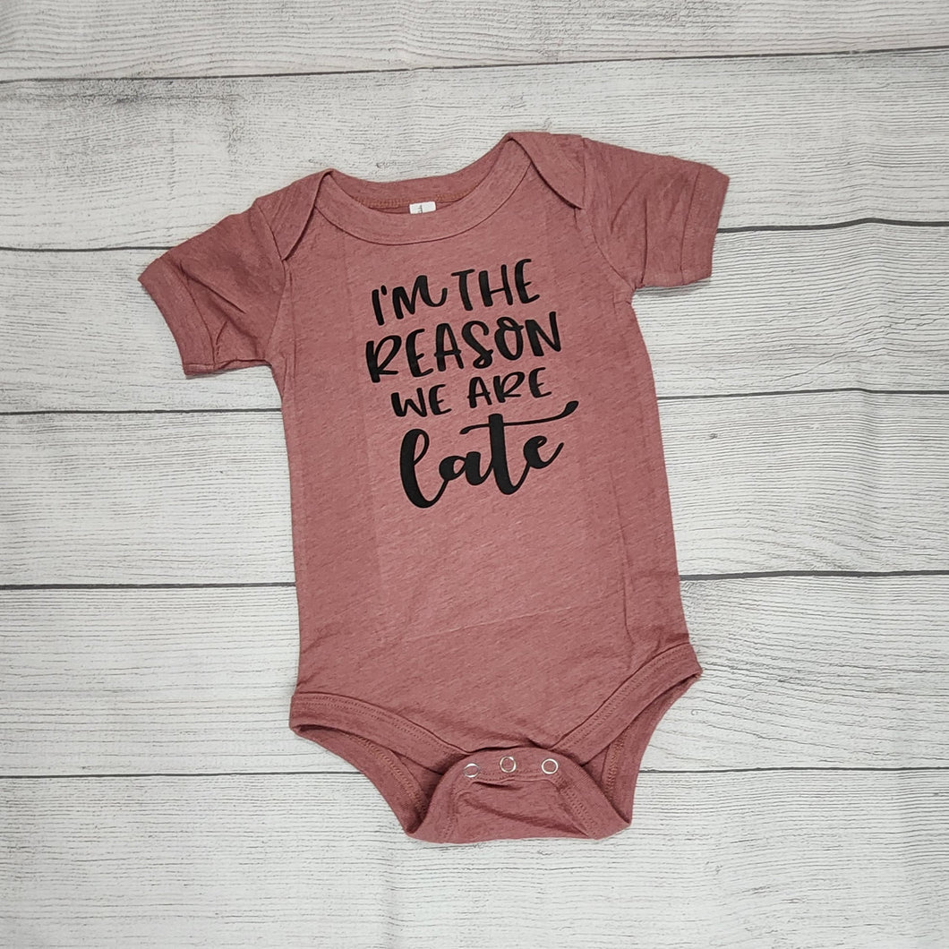 I'm The Reason We Are Late -  Infant One Piece