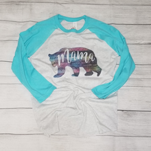 Load image into Gallery viewer, Mama Bear Raglan
