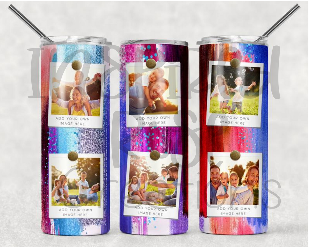 PREORDER Brush Stroke Tumbler 20 oz Skinny Tumbler
