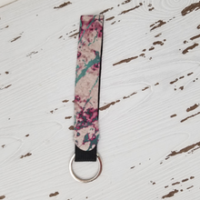 Load image into Gallery viewer, Marble Wristlet Keychain
